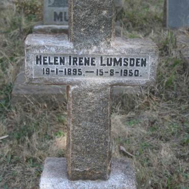 LUMSDEN Helen Irene 1895-1950