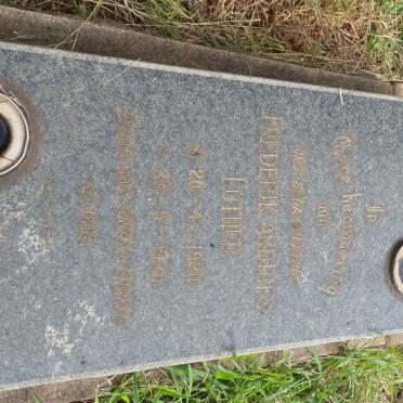 LUTHER Frederik Andries 1920-1920