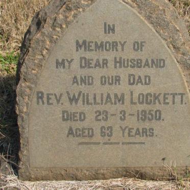 LOCKETT William -1950