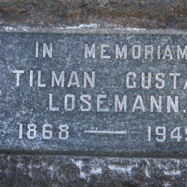 LOSEMANN Tilman Gustav 1868-1949