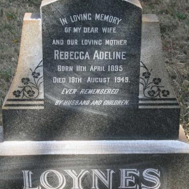 LOYNES Rebecca Adeline 1895-1949