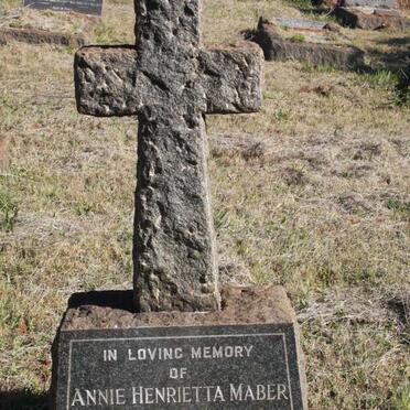 MABER Annie Henrietta -1951