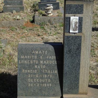 MARUCCHI Ernesto 1873-1949 &amp; Eleonora 1876-1969