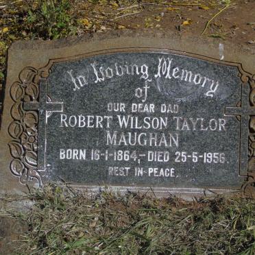 MAUGHAN Robert Wilson Taylor 1864-1956
