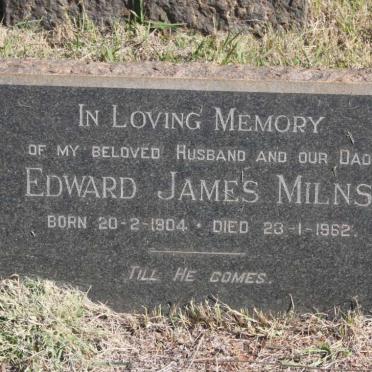 MILNS Edward James 1904-1962