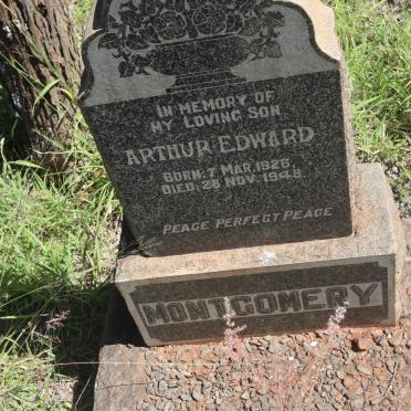 MONTGOMERY Arthur Edward 1926-1948