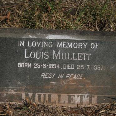 MULLETT Louis 1894-1957