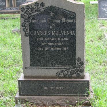 MULVENNA Charles 1887-1957