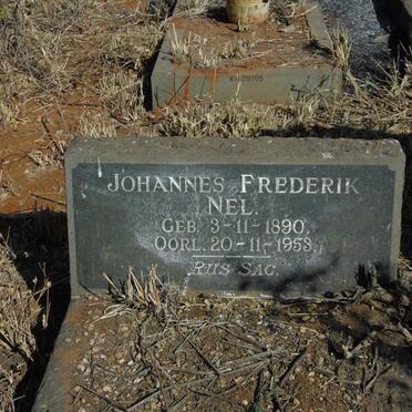 NEL Johannes Frederik 1890-1953