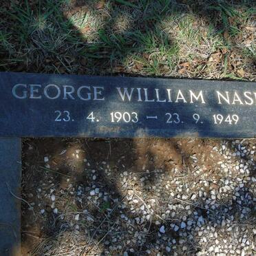 NASH George William 1903-1949
