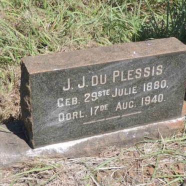 PLESSIS J.J., du 1880-1940