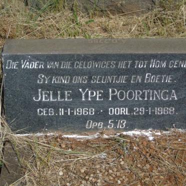 POORTINGA Jelle Ype 1968-1968 