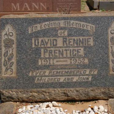 PRENTICE David Rennie 1911-1952
