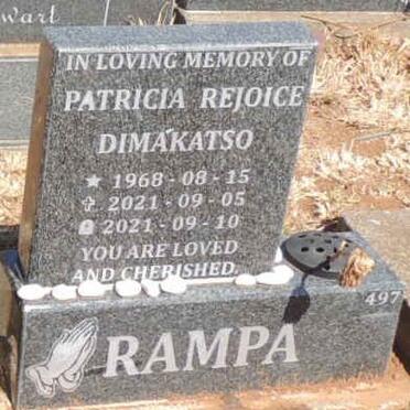 RAMPA Patricia Rejoice Dimakatso 1968-2021