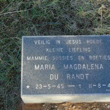 RANDT Maria Magdalena, du 1945-1945