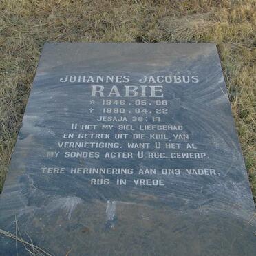 RABIE Johannes Jacobus 1946-1980