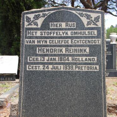 REININK Hendrik 1864-1939