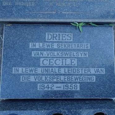 RIDDER Johannes Andries, de 1898-1960 &amp; Cecile Hendrika Johanna PUNT 1901-2002