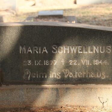 SCHWELLNUS Maria 1877-1944