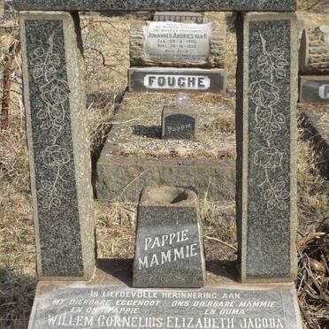 SWANEPOEL Willem Cornelius 1903-1957 & Elizabeth Jacoba 1911-1995