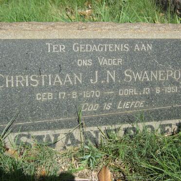 SWANEPOEL Christiaan J.N. 1870-1951