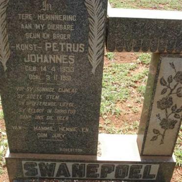 SWANEPOEL Petrus Johannes 1933-1951