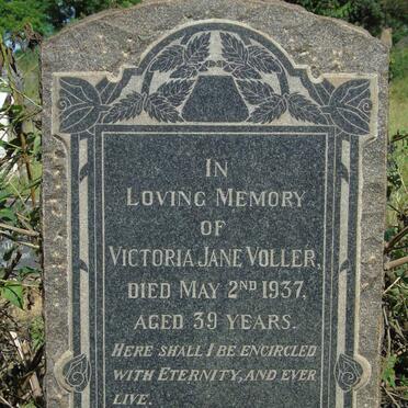 VOLLER Victoria Jane -1937