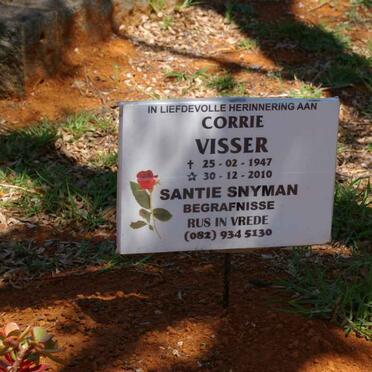 VISSER Corrie 1947-2010
