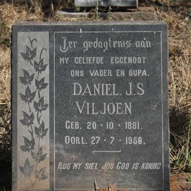 VILJOEN Daniel J.S. 1881-1958