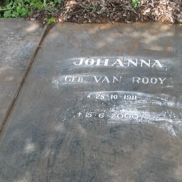 VILJOEN Frederik Jacobus 1910-1993 &amp; Johanna VAN ROOY 1911-2000