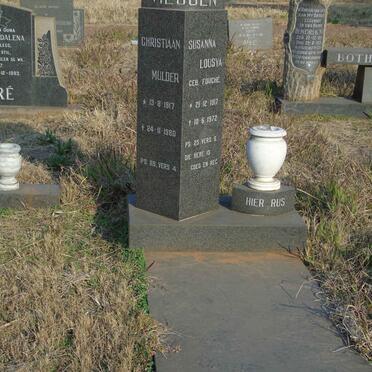 VILJOEN Christiaan Mulder 1917-1980 &amp; Susanna Lousya FOUCHE 1917-1972