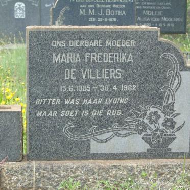 VILLIERS Carl Melt Van Ryneveld, de 1878-1961 &amp; Maria Frederika 1885-1962 