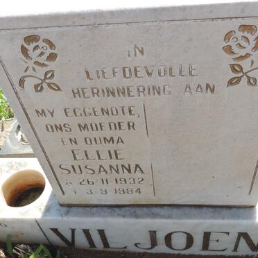 VILJOEN Ellie Susanna 1932-1994