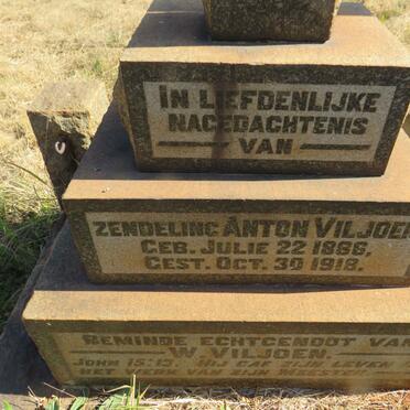 VILJOEN Anton 1886-1918