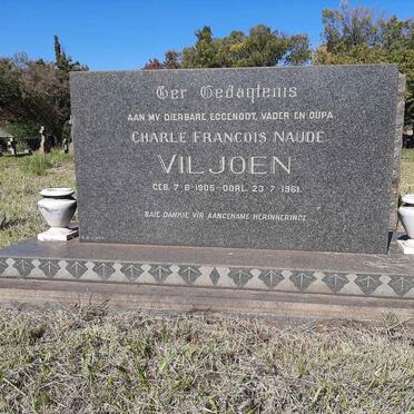 VILJOEN Charle Francois Naude 1905-1961