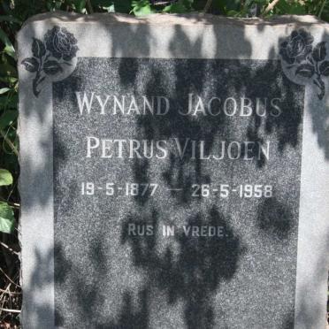 VILJOEN Wynand Jacobus Petrus 1877-1958