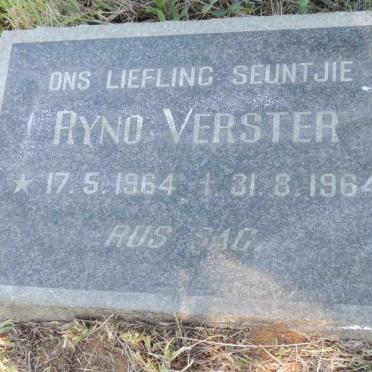 VERSTER Ryno 1964-1964