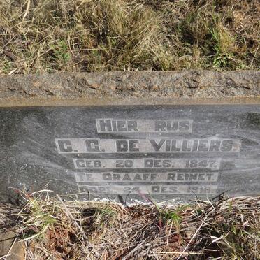 VILLIERS C.G., de 1847-1918