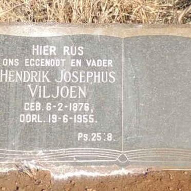 VILJOEN Hendrik Josephus 1876-1955
