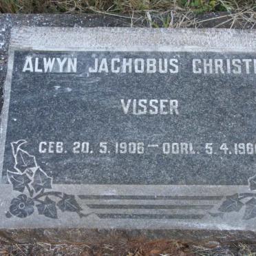 VISSER Alwyn Jachobus Christian 1906-1960