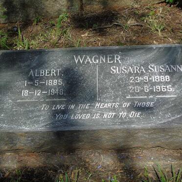 WAGNER Albert 1885-1948 & Susara Susanna 1888-1965