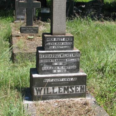 WILLEMSEN Gerhardus Wilhelmus 1911-1961