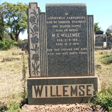 WILLEMSE M.C.1911-1941