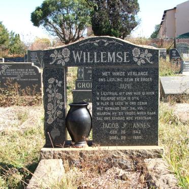 WILLEMSE Jacob Johannes 1942-1960