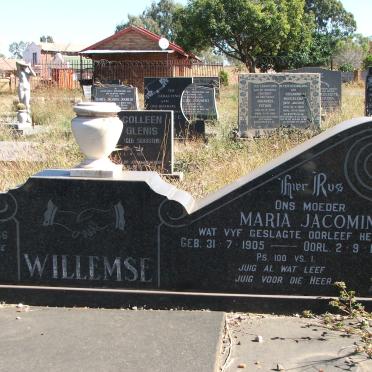 WILLEMSE Willem Andries 1902-1966 &amp; Maria Jacomina 1905-1990 _1