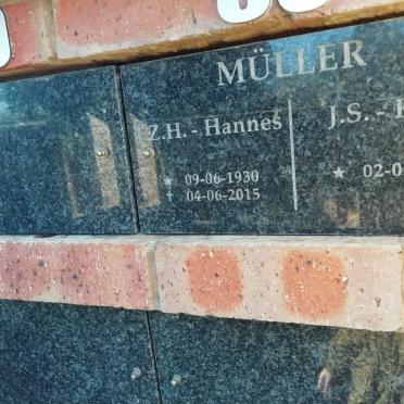 MÜLLER Z.H. 1930-2015 &amp; J.S. 1929-