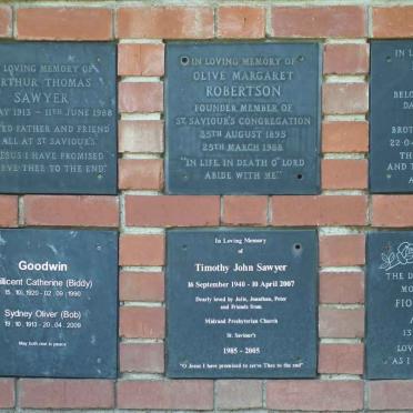 5. Memorial walls at St Saviours Cemetery Front Right