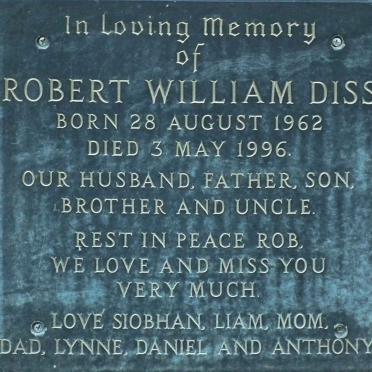 DISS Robert William 1962-1996