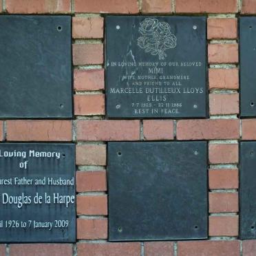 4. Memorial walls at St Saviours Cemetery Front Left