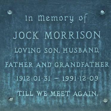 MORRISON Jock 1912-1991